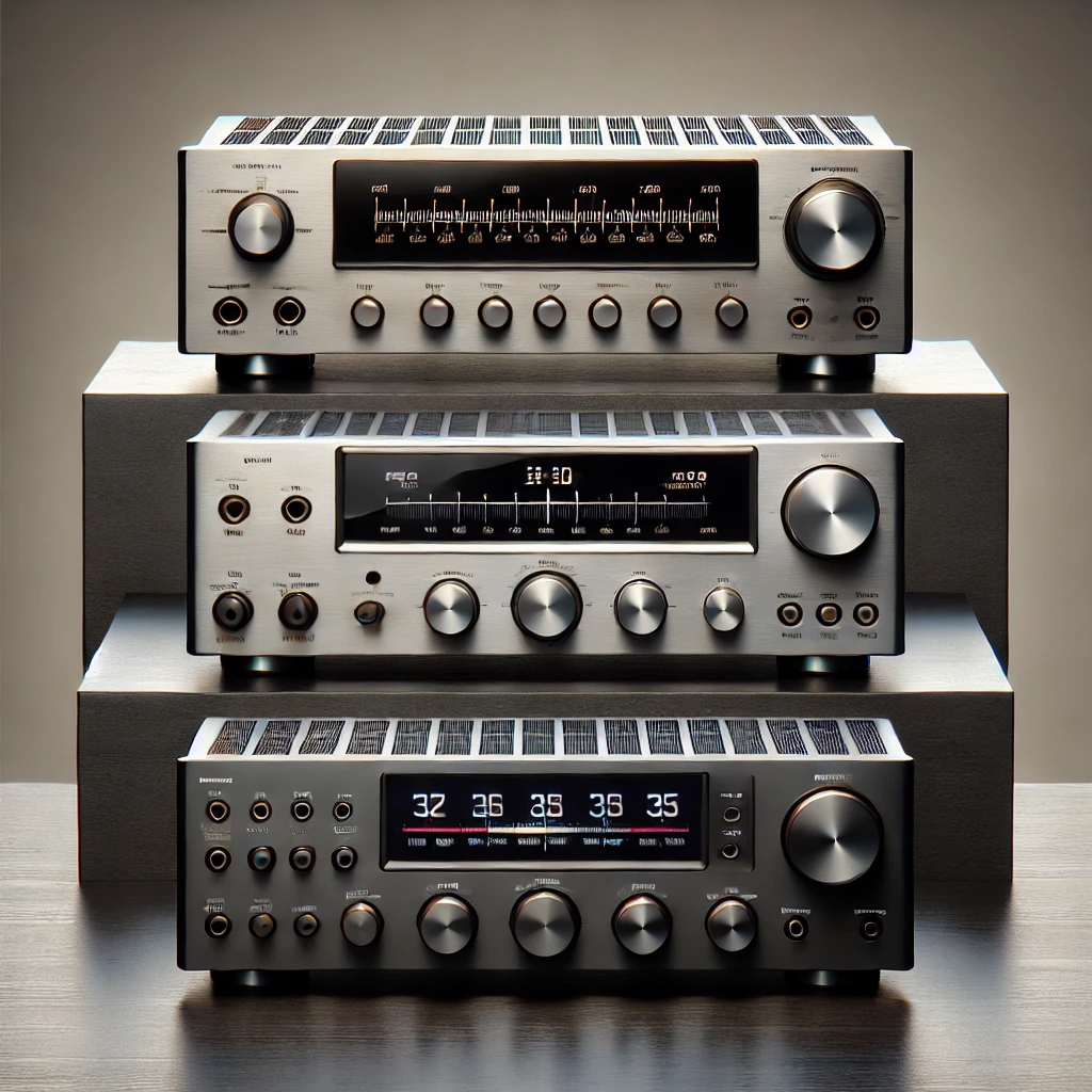 Stereo receiver features and specs